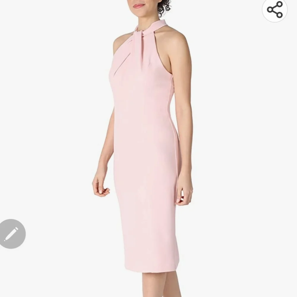 Julia Jordan Women's Sleeveless Knot Neck Sheath Dress - Picture 4 of 14